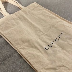 Gucci canvas tote
